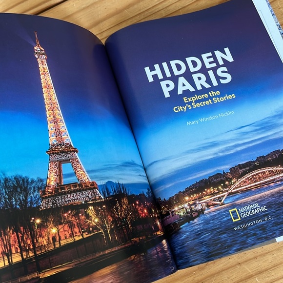 National Geographic 2024 HIDDEN PARIS excellent coffee table book/magazine. - Picture 5 of 6